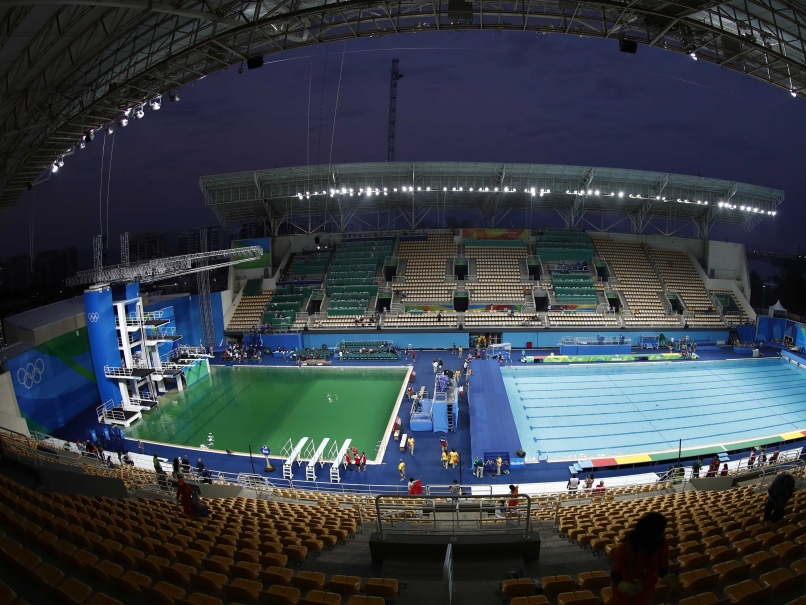 Rio Olympics: Diving Pool Turns Green, Raises Water Quality Concerns