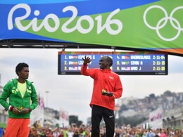 Rio 2016: Eliud Kipchoge Wins Marathon, Mongolia Launch Underwear Protest as Show Ends Rio 2016: Eliud Kipchoge Wins Marathon, Mongolia Launch Underwear Protest as Show Ends