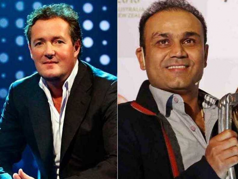 Piers Morgan Takes Twitter War With Virender Sehwag to Next Level
