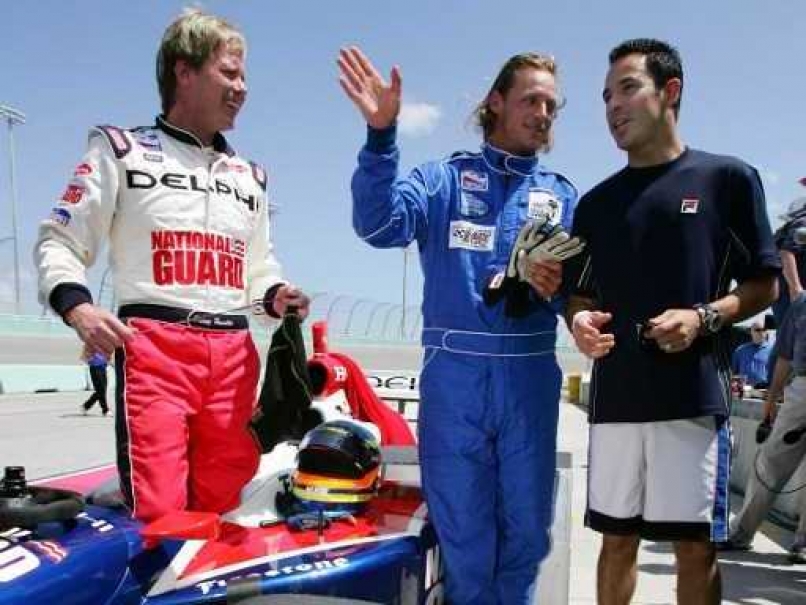 David Nalbandian Honing Skills at Rally Races
