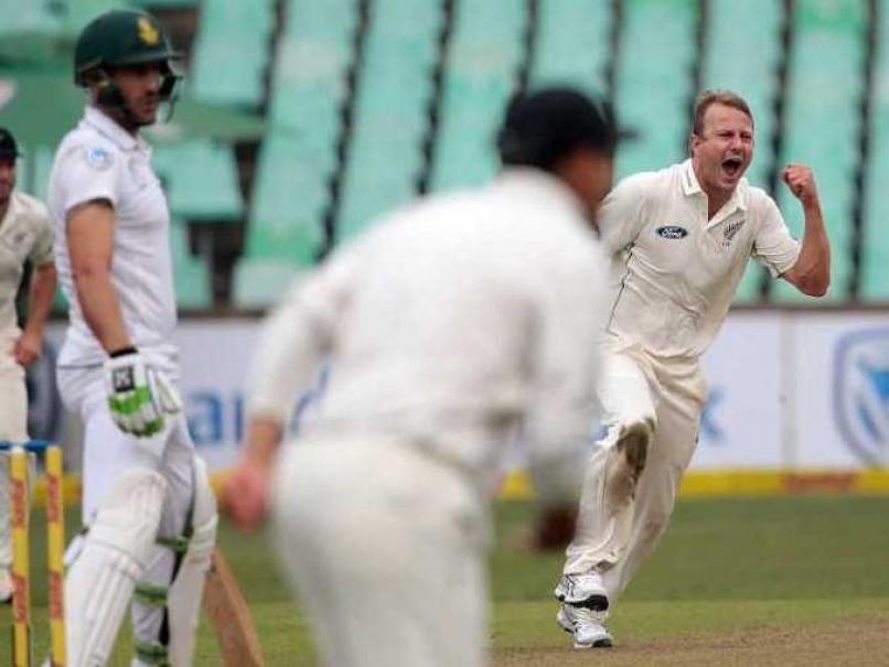 1st Test, Durban: New Zealand In Command Versus South Africa on Day 1