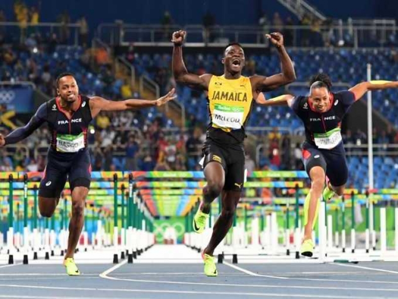 Rio 2016: Jamaican Omar McLeod Strikes Gold in Men's 100m Hurdles
