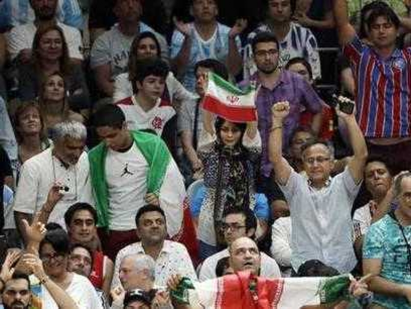 Rio Olympics: Banned at Home, Iranian Woman Attends First Volleyball Game