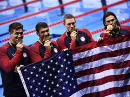 Rio Olympics 2016 Swimming: How US Won so Many Medals? Phelps, Ledecky - And Little Flags Rio Olympics 2016 Swimming: How US Won so Many Medals? Phelps, Ledecky - And Little Flags