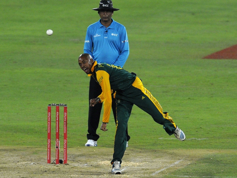 South Africa Spinner Aaron Phangiso Suspended For Illegal Action