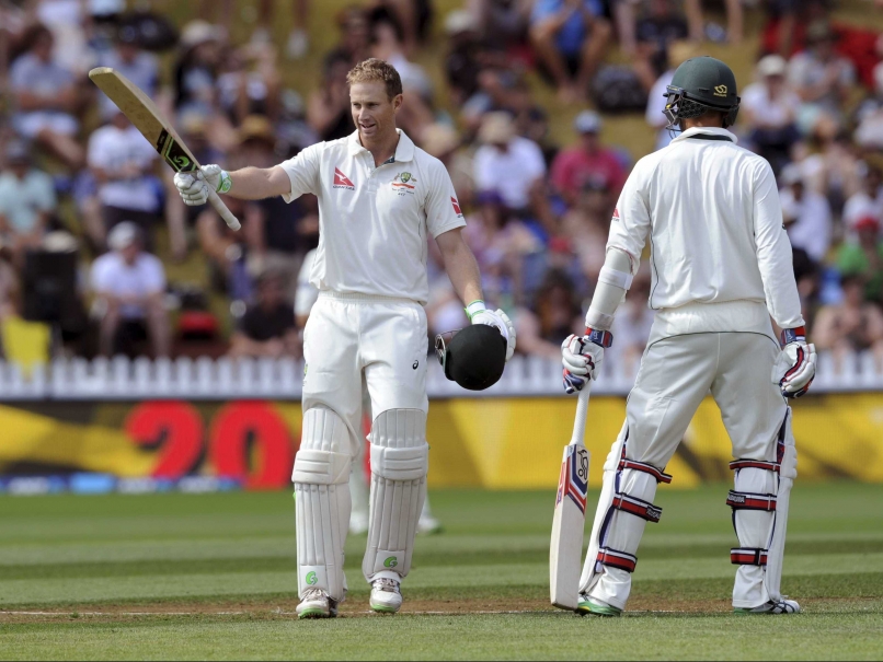 Wellington Test: Adam Voges, Nathan Lyon Put Australia In Driver's Seat