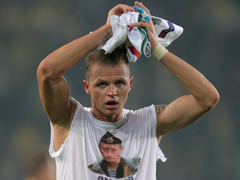 Lokomotiv Moscow Footballer Faces Suspension Over Valdimir Putin Picture