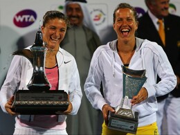 Sara Errani Sweeps Past Barbora Strycova to Clinch Dubai Title Sara Errani Sweeps Past Barbora Strycova to Clinch Dubai Title