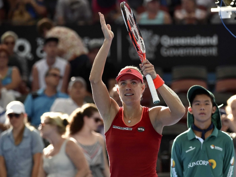 Angelique Kerber Through to Brisbane Final