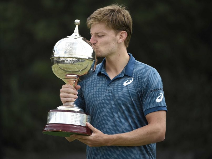 David Goffin Survives Feliciano Lopez Serve to Win Kooyong Classic
