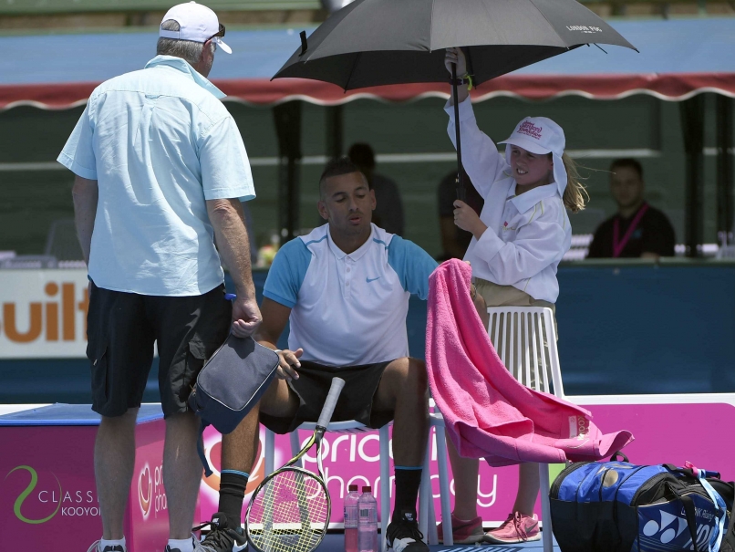 Nick Kyrgios Suffers Foot Injury, Doubtful For Australian Open