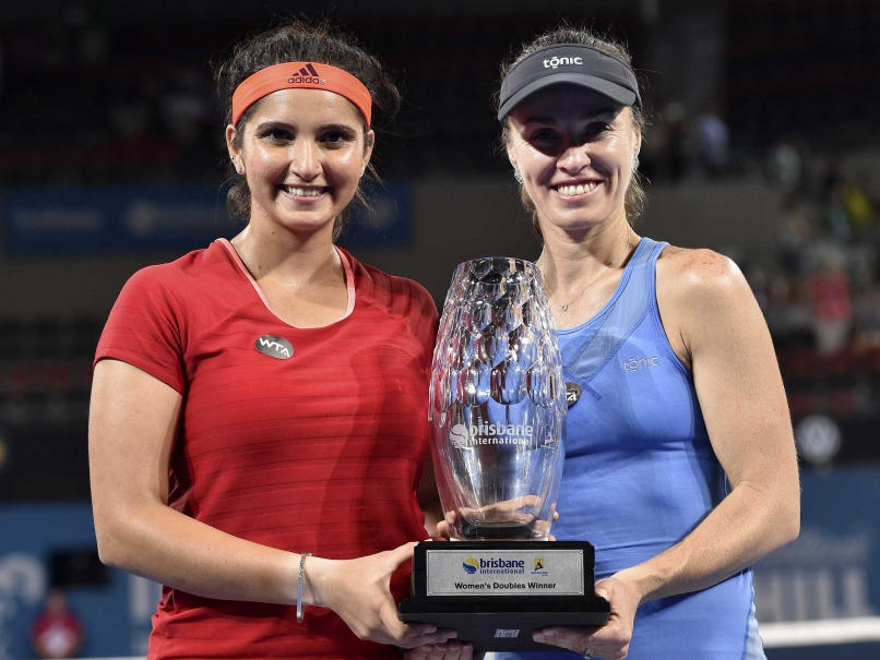 Sania Mirza-Martina Hingis Start 2016 With a Bang, Win Brisbane International Title