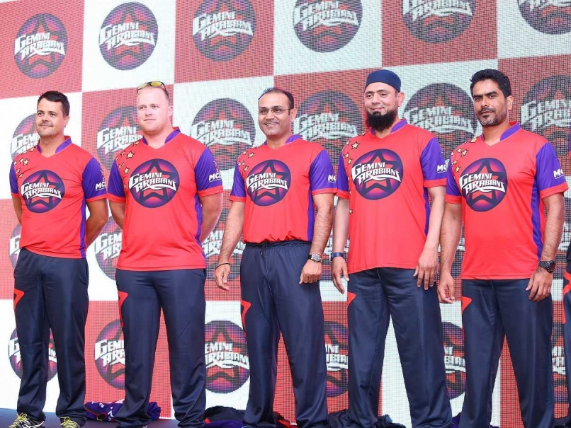 Virender Sehwag to Captain Gemini Arabians in Masters Champions League