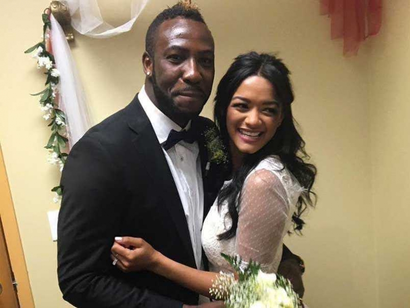 Andre Russell Weds Long-Time Girlfriend Jassym Lora