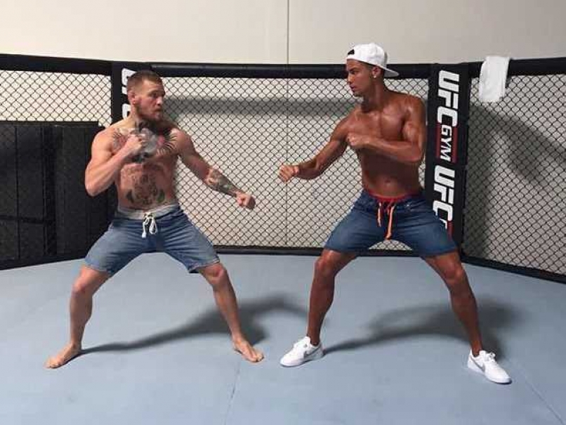 Cristiano Ronaldo Squares Off Against UFC Star Conor McGregor