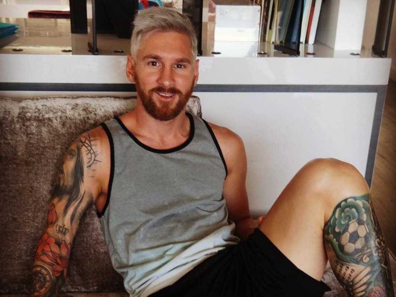 Lionel Messi Drops Blond Bomb Ahead of New Season
