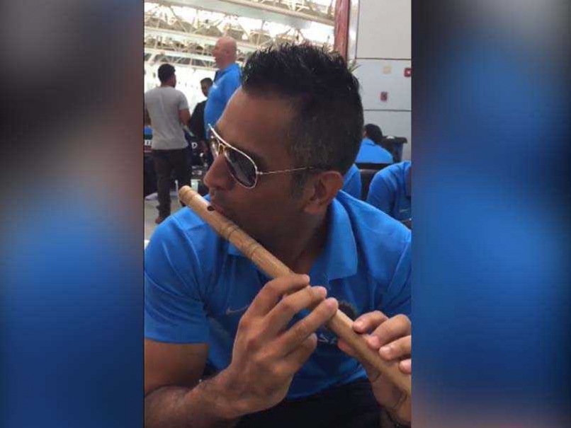 Mahendra Singh Dhoni, The Flute Player, Comes To Fore - Courtesy Suresh Raina