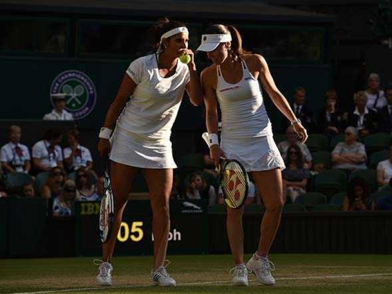 Wimbledon: Sania Mirza-Martina Hingis in Quarters, Rohan Bopanna Out