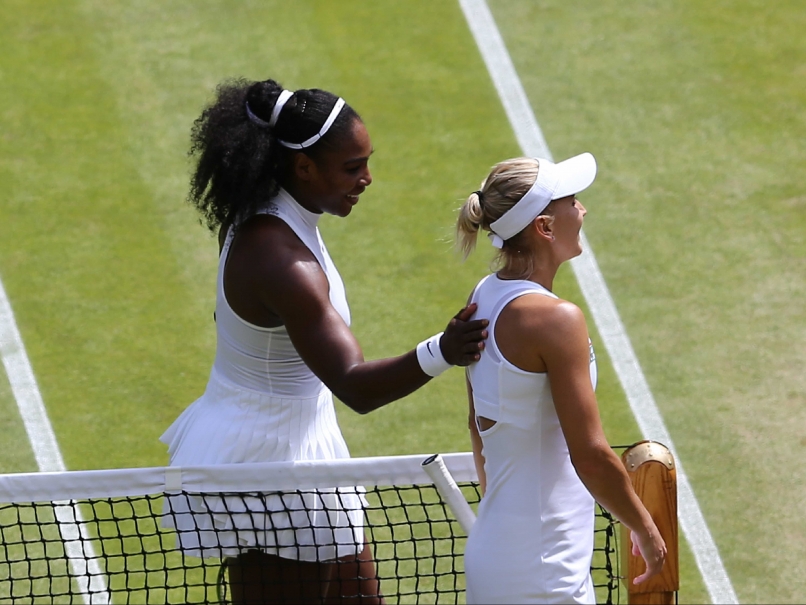 Serena Williams Powers to Wimbledon Final, One Win Away From Slam No.22