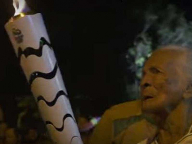 Aida Gemanque Becomes Oldest Olympic Torchbearer At 106 Years of Age
