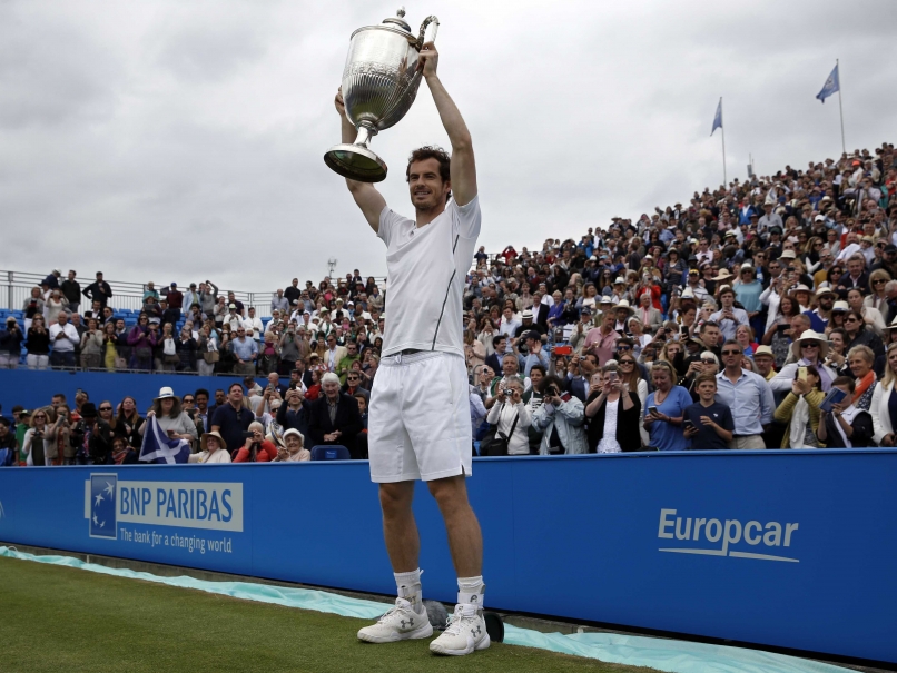 Andy Murray Wins Record Fifth Queen's Title, Warms up in Style for Wimbledon