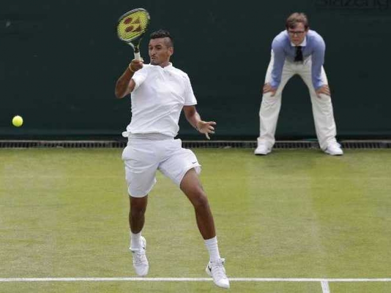 Wimbledon: Nick Kyrgios Enters Second Round, But Gets Warned For Bad Language