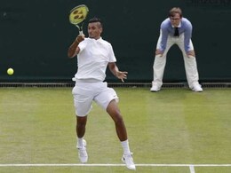 Wimbledon: Nick Kyrgios Enters Second Round, But Gets Warned For Bad Language Wimbledon: Nick Kyrgios Enters Second Round, But Gets Warned For Bad Language