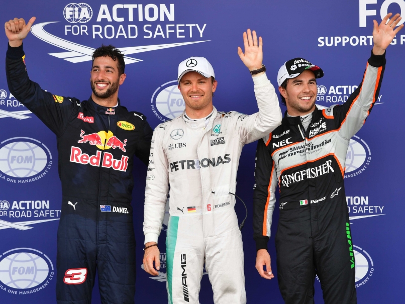 Europe GP: Nico Rosberg Attains Pole Position as Lewis Hamilton Crashes
