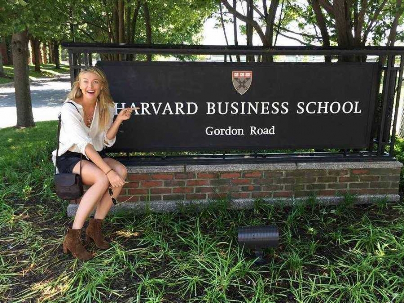 Maria Sharapova Heads to Harvard Business School During Dope Ban
