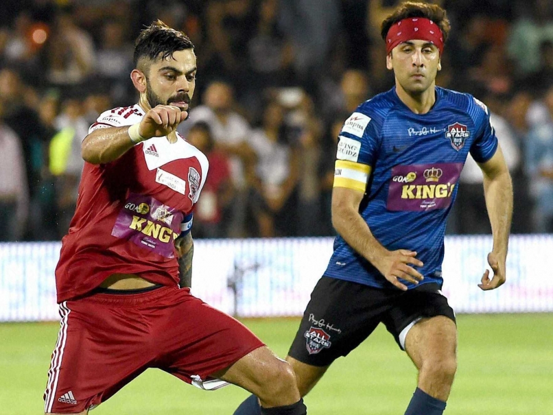 Virat Kohli's All Hearts Draw With Ranbir Kapoor's All Stars in Charity Game