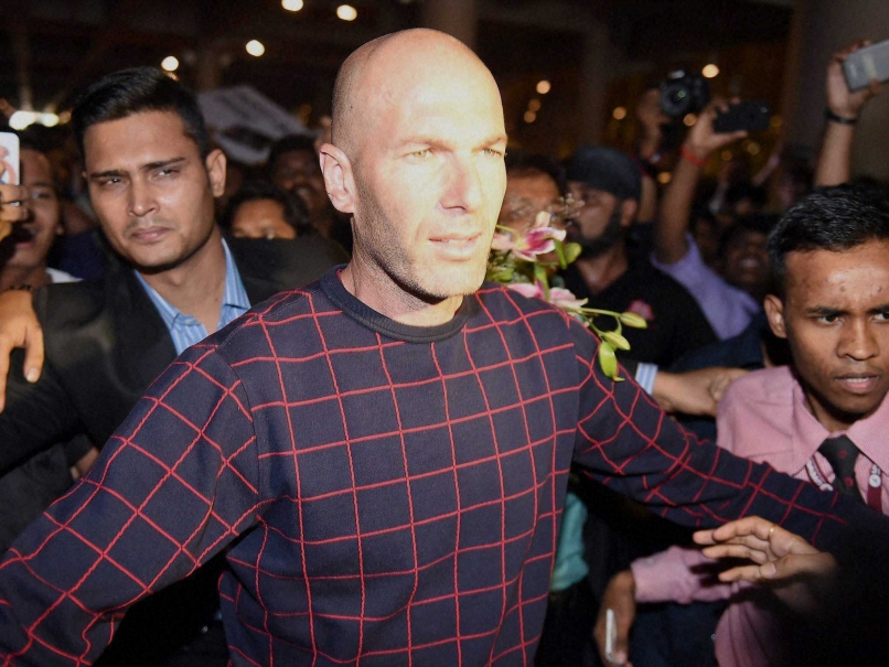 Zinedine Zidane Touches Down In Mumbai To Warm Reception