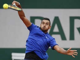 Nick Kyrgios Shouts At Ball Boy, Argues With Umpire On Day One of French Open Nick Kyrgios Shouts At Ball Boy, Argues With Umpire On Day One of French Open