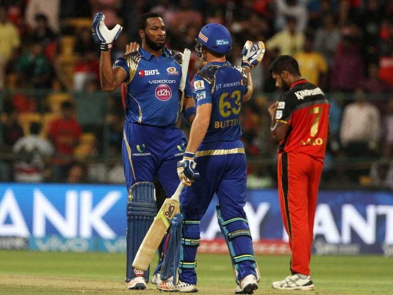 Royal Challengers Bangalore vs Mumbai Indians IPL 2016, Highlights: Kieron Pollard, Jos Buttler Power MI To Six-Wicket Win Over RCB