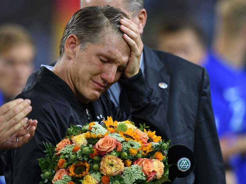 Emotional Bastian Schweinsteiger Bids Goodbye to Illustrious Germany Career