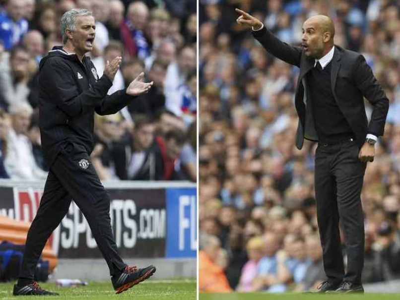 Premier League: Pep Guardiola and Jose Mourinho Resume Hostilities In Manchester Derby Duel