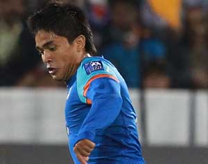 Sunil Chhetri shines as India hold Philippines in friendly