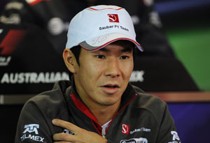Kobayashi moved by compatriots reaction to tsunami