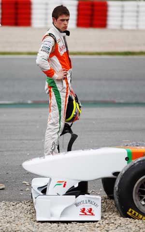 Sahara Force India's Di Resta in dark about his future