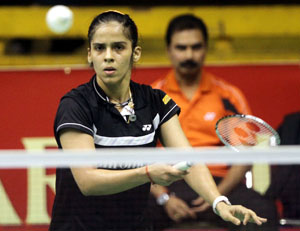Saina avenges loss to Eriko, reaches quarters in Swiss Open