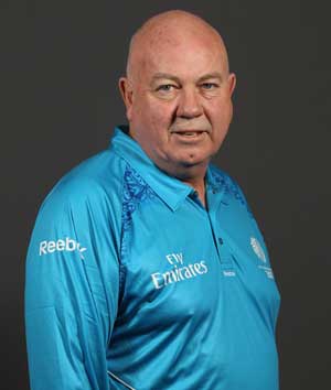 Umpire Steve Davis completes half-century of Tests
