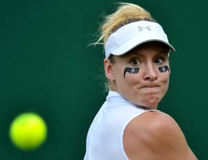 Doi shocks Mattek-Sands on Wimbledon debut