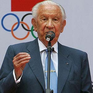 Samaranch voted most influential sports executive