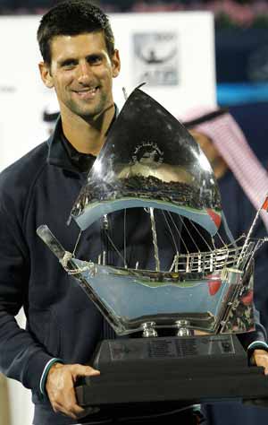 Djokovic beats Federer in Dubai final