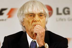 Formula One: Bernie Ecclestone wants new machines to sound 'more like racing cars'