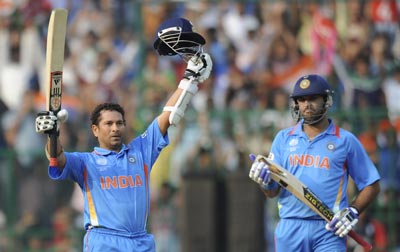 Sachin Tendulkar completes a year without century