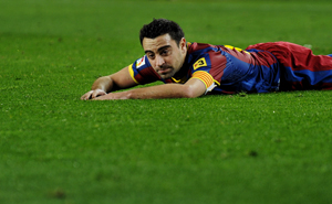 Xavi, Pique to miss Barca's Liga game at Rayo