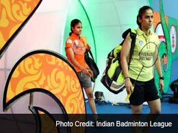 IBL: Saina Nehwal guides Hyderabad to a 3-2 win over Mumbai IBL: Saina Nehwal guides Hyderabad to a 3-2 win over Mumbai