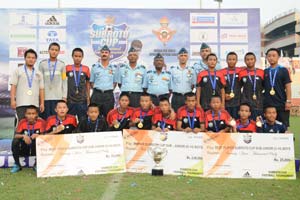 Mizoram's Government Chawmfianga Middle School wins Under-14 Subroto Cup title