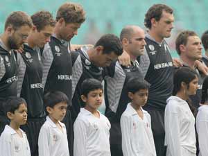 World Cup pauses to honour earthquake dead