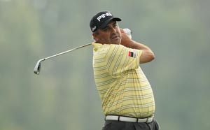 Cabrera, Pettersson set pace at rain-hit Houston Open